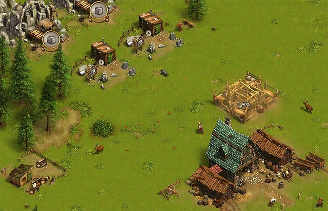 The settlers online игра, обзоры, советы добыча ресурсов