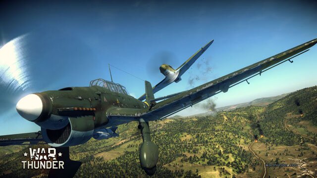 Клиентская онлайн Игра war thunder авиасимулятор про вторую мировую войну