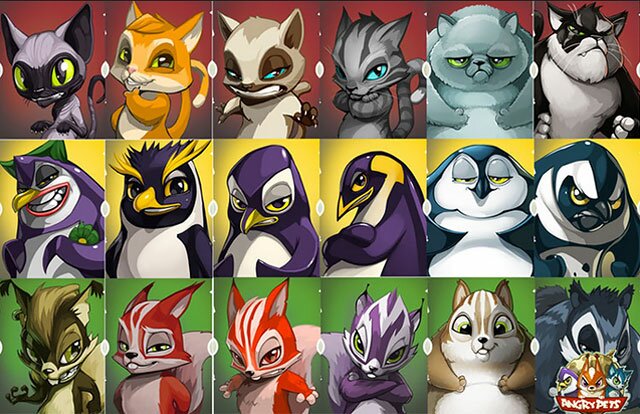 Angry Pets - бесплатная браузерная игра про зверушек