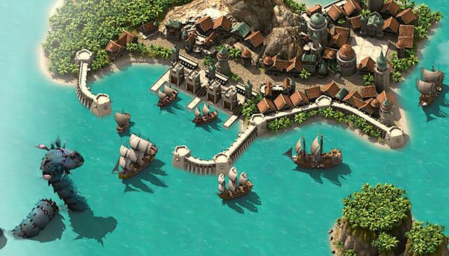 pirate storm новая браузерная игра про пиратов остров