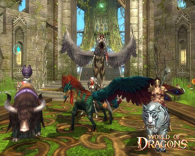 world of dragons - новая клиентская игра MMORPG 