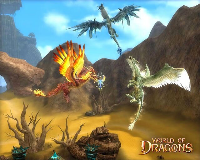 world of dragons - новая клиентская игра драконы